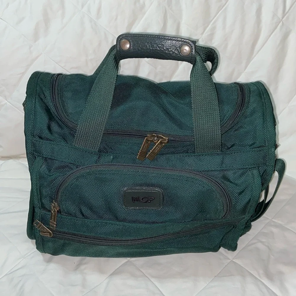 Tumi ballistic dark green weekender Duffel Bag